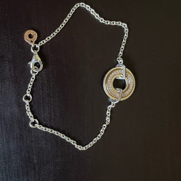 Pandora Two-Tone Silver and Gold Bracelet